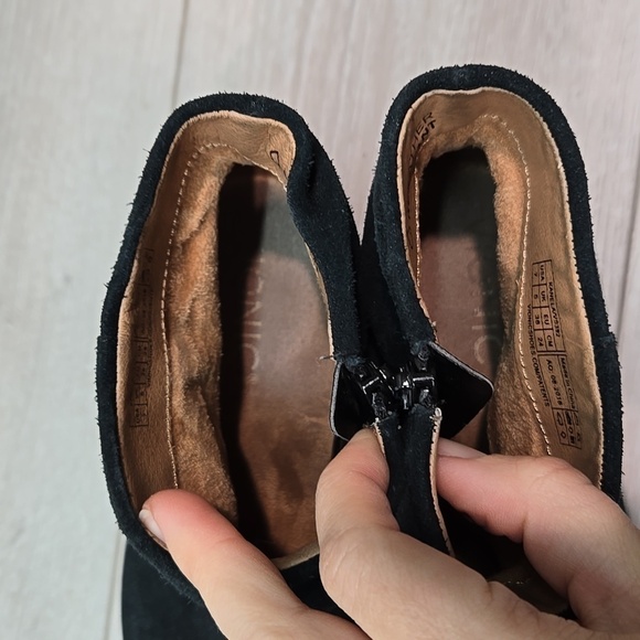 Vionic Women Kanela Water Resistant Ankle Leather Boots shoes sz 7 - Picture 6 of 14